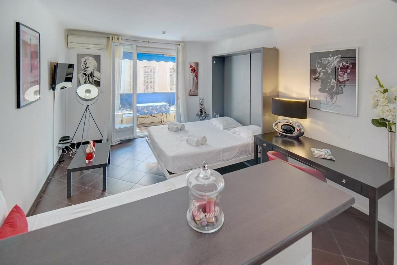 Immogroom -Terrace -Air Conditioning - City-Center Cannes Buitenkant foto