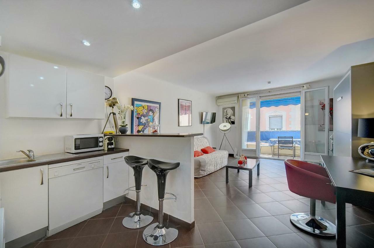 Immogroom -Terrace -Air Conditioning - City-Center Cannes Buitenkant foto